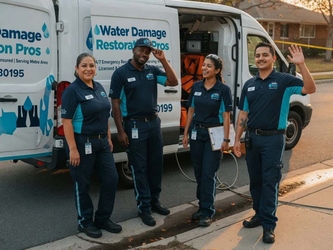 Water Damage Restoration company in Garciasville, TX