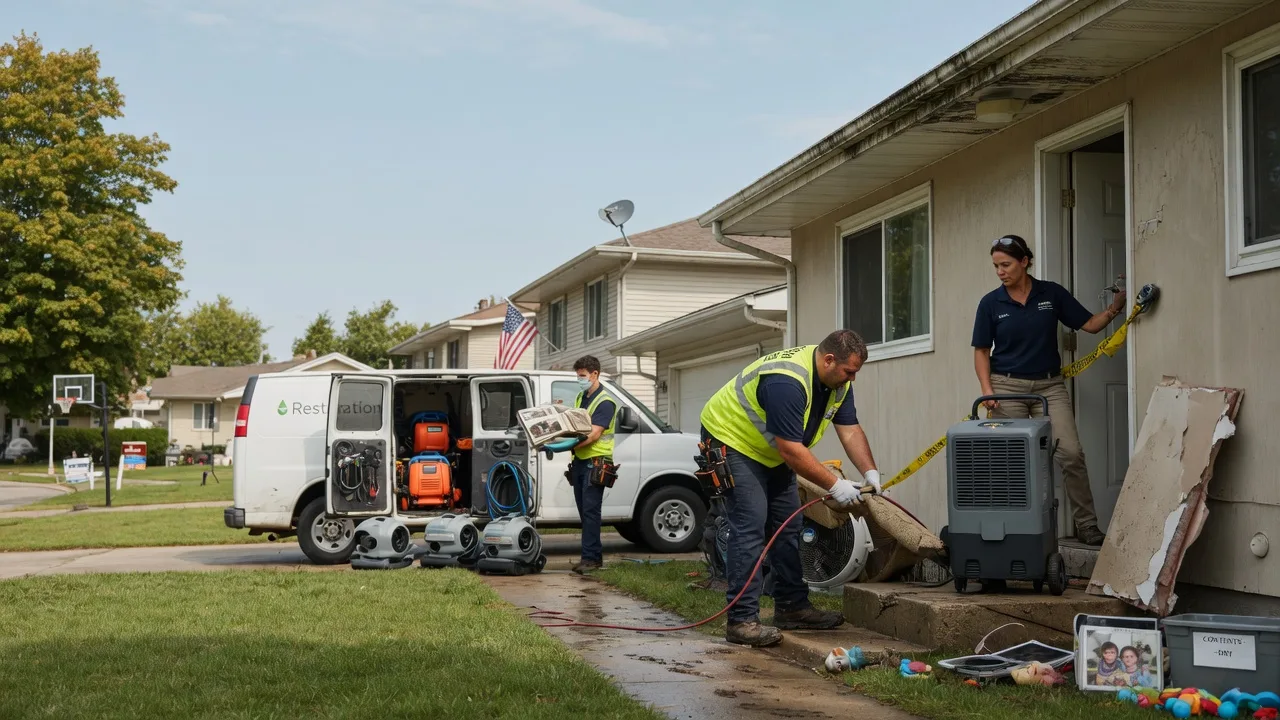 Water Damage Restoration in Garciasville, TX near me